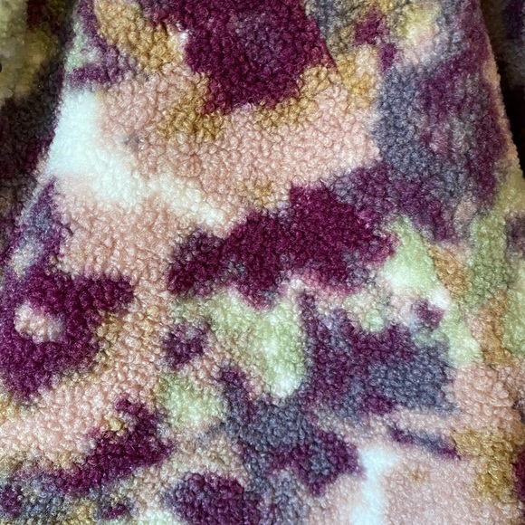 Calme by Johnny Was Printed Fleece Jacket Sz Large - NWT - Picture 6 of 7